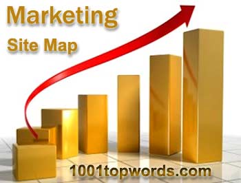 Marketing Site Map - 1001topwords.com